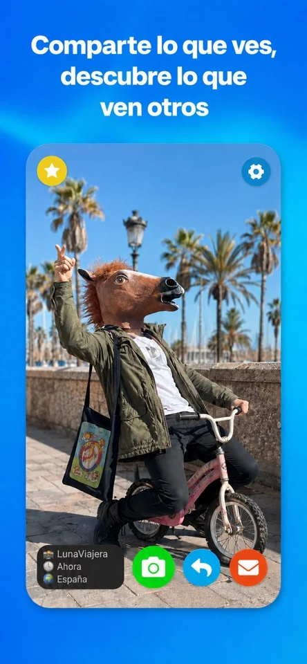 App Store に掲載された DokiPic のスペイン語のスクリーンショット